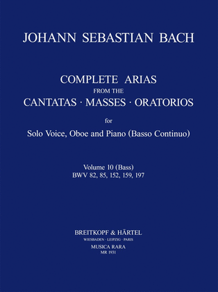 Complete Arias and Sinfonias