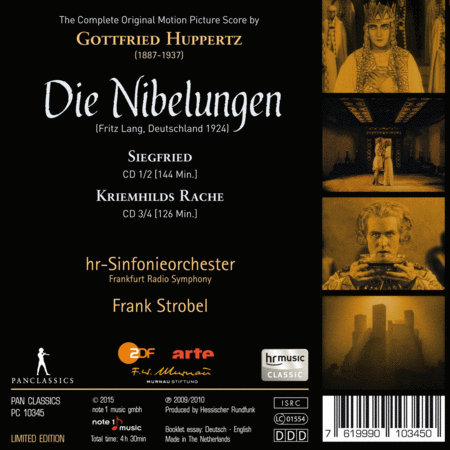 Die Nibelungen - The Complete Original Motion Picture Score [Box Set]