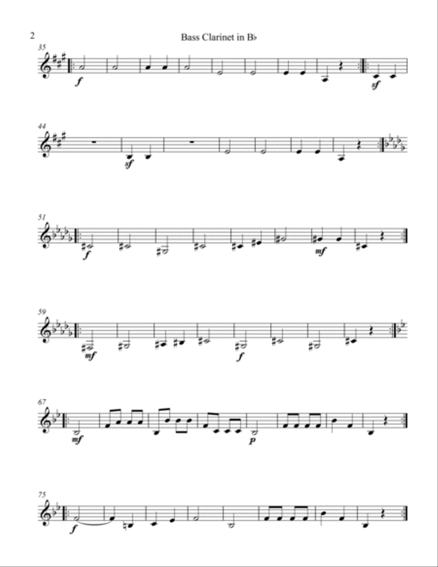 Ecossaises Ecossaises Woodwind Quartet scores gallery preview page 6