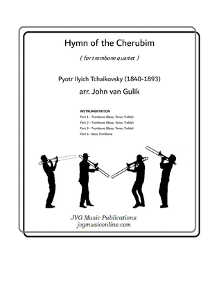 Hymn of the Cherubim - Trombone Quartet