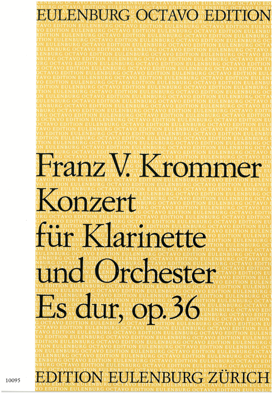 Concerto for clarinet Concerto for clarinet Chamber Orchestra scores gallery preview page 1