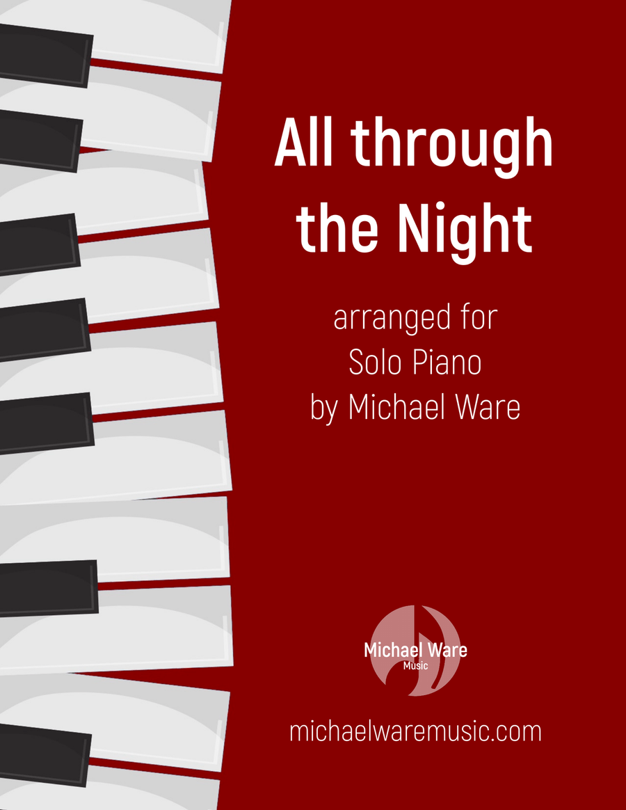 All through the Night (Solo Piano) Piano Solo scores gallery preview page 1