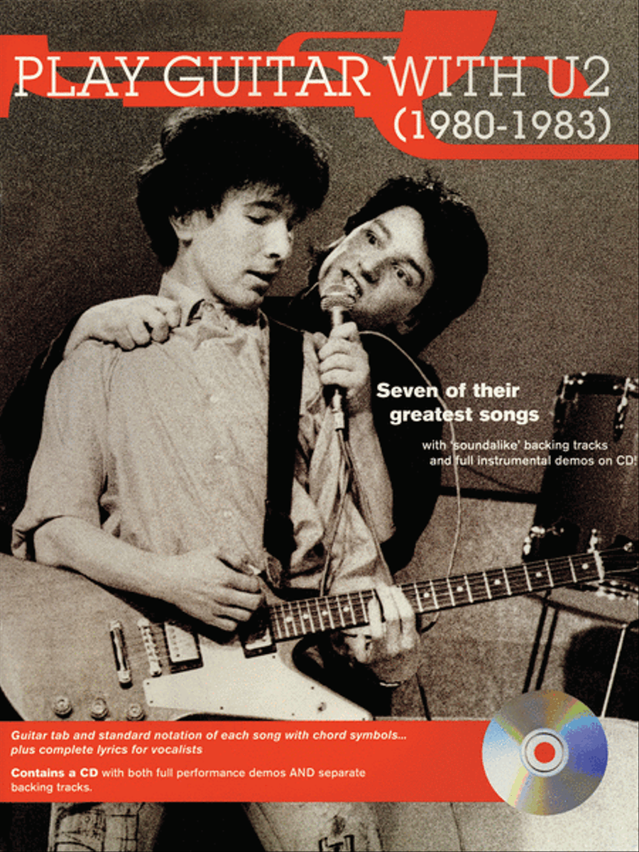 Play Guitar with U2 (1980-1983) Electric Guitar scores gallery preview page 1
