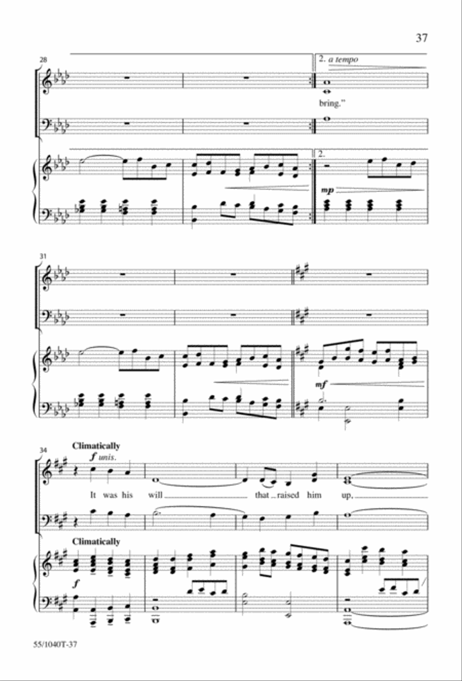 Arise, Rejoice! 3-Part scores gallery preview page 39