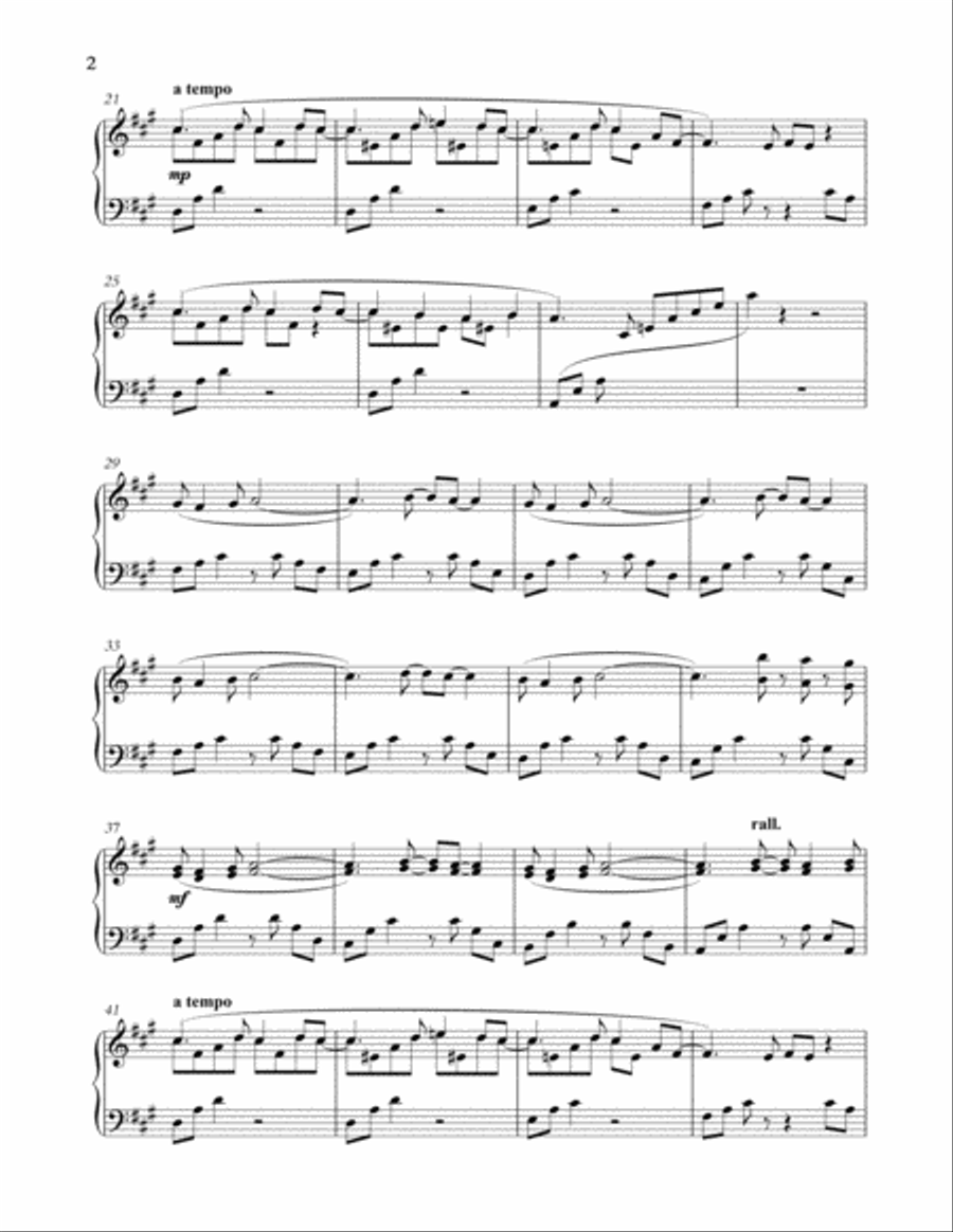 Time To Remember Piano Solo scores gallery preview page 2