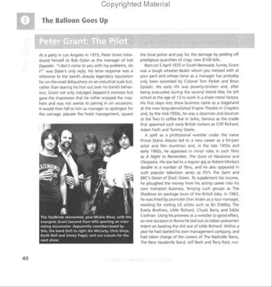 The Rough Guide to Led Zeppelin Collection / Songbook scores gallery preview page 2