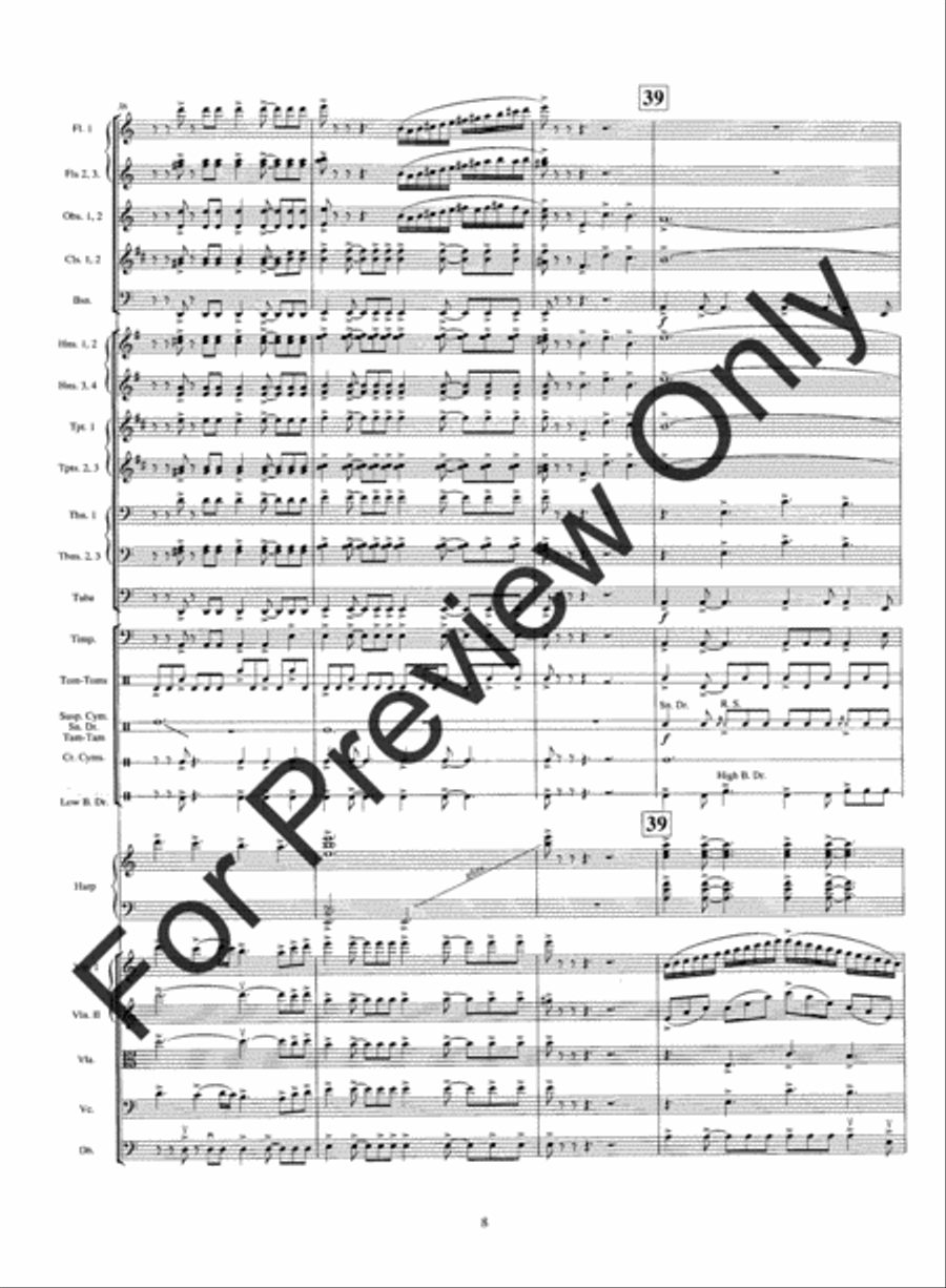 Warrior's Run String Orchestra scores gallery preview page 11