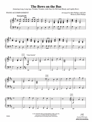 The Bows on the Bus: Piano Accompaniment