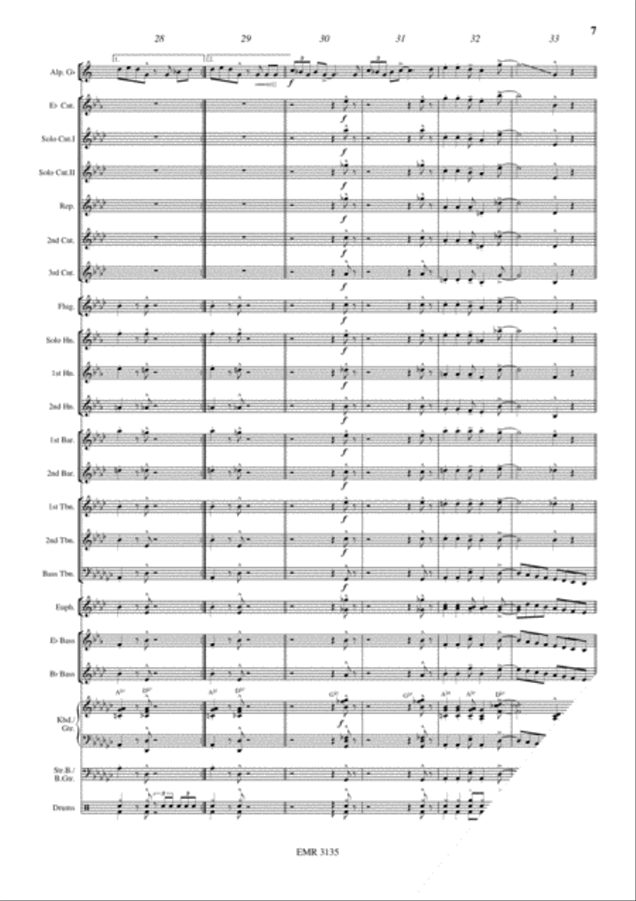 Alpine Cowboy Alpine Cowboy Brass Band scores gallery preview page 8