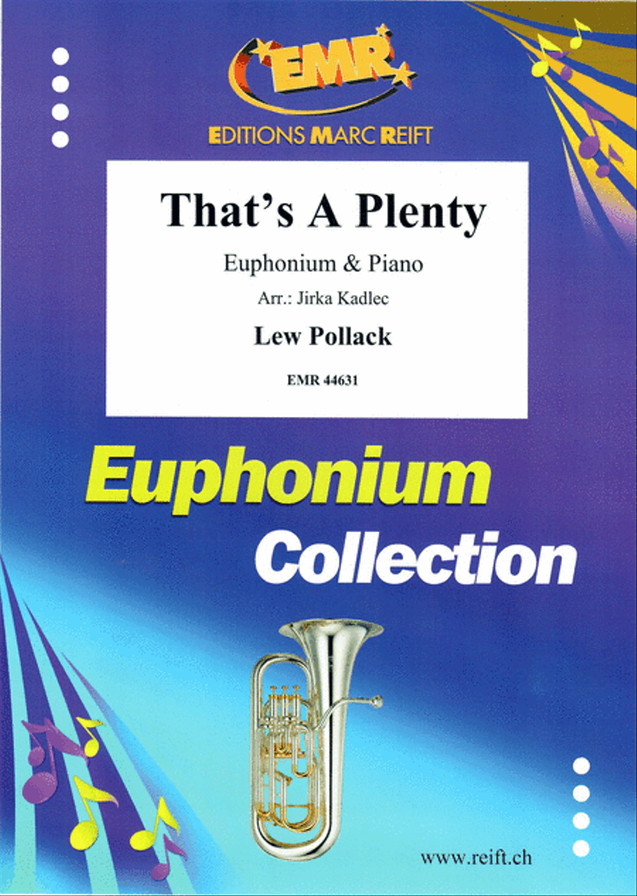 That's A Plenty Euphonium scores gallery preview page 1