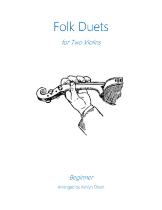 Folk Songs for 2 Violins