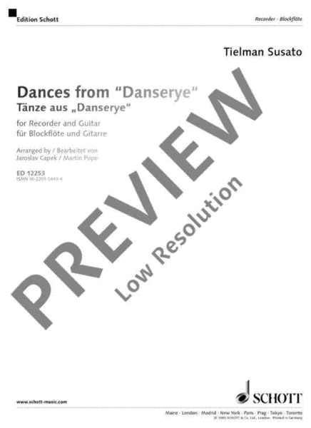 Dances from Danserye