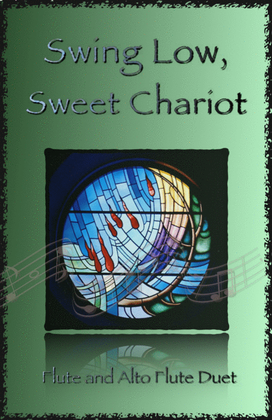 Swing Low, Swing Chariot, Gospel Song for Flute and Alto Flute Duet