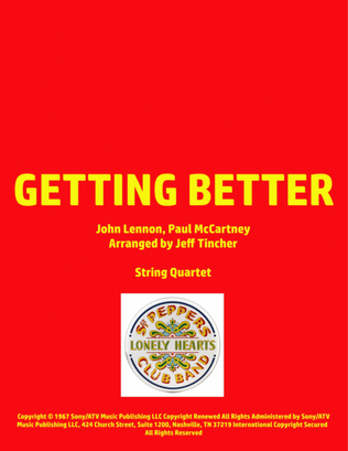 Book cover for Getting Better