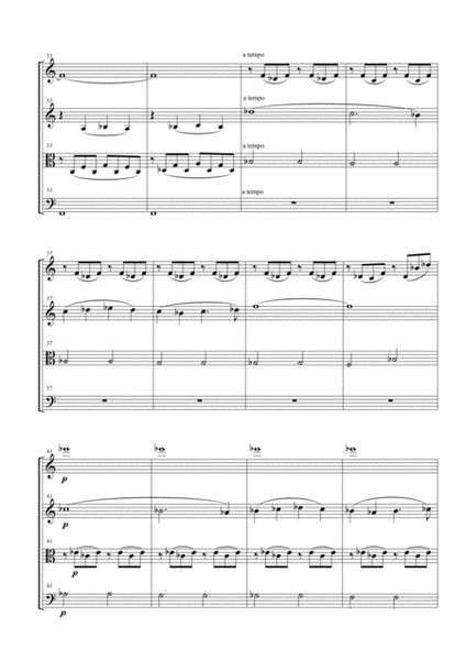 Ave Maria (Tanti Anni Prima) for String Quartet image number null