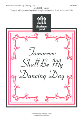Book cover for Tomorrow Shall Be My Dancing Day
