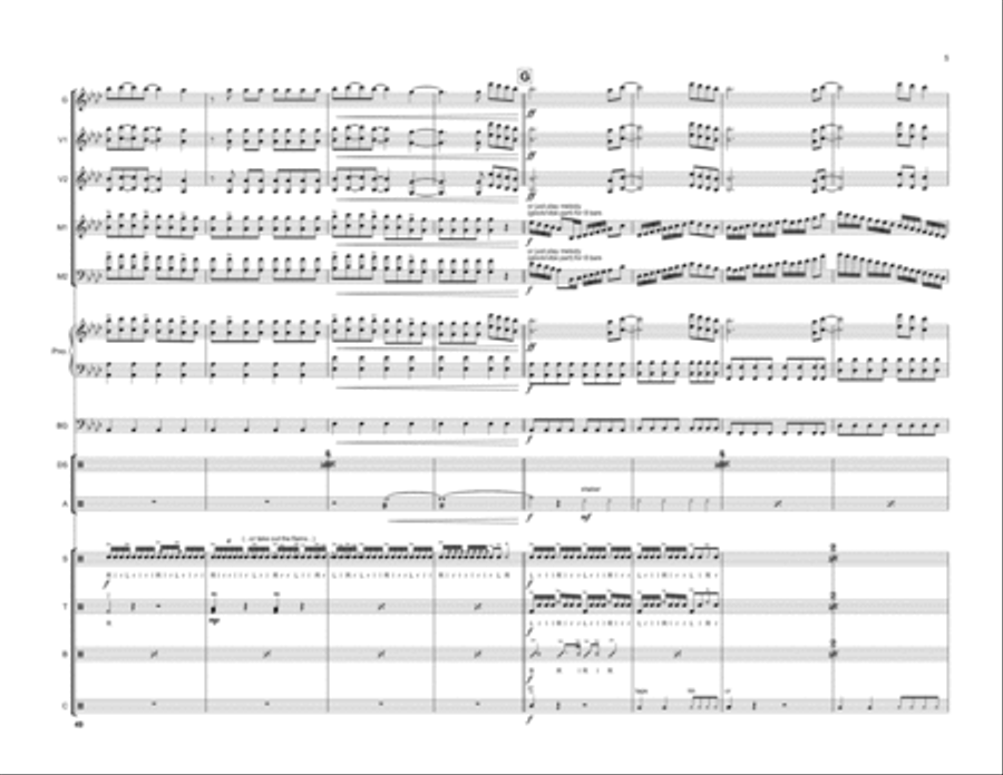 Firework Percussion Ensemble scores gallery preview page 6