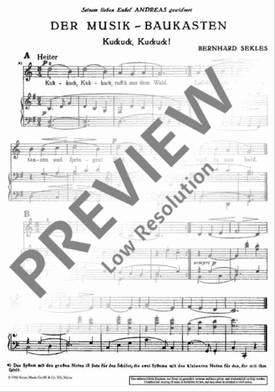 Der Musik-Baukasten Piano Solo scores gallery preview page 5