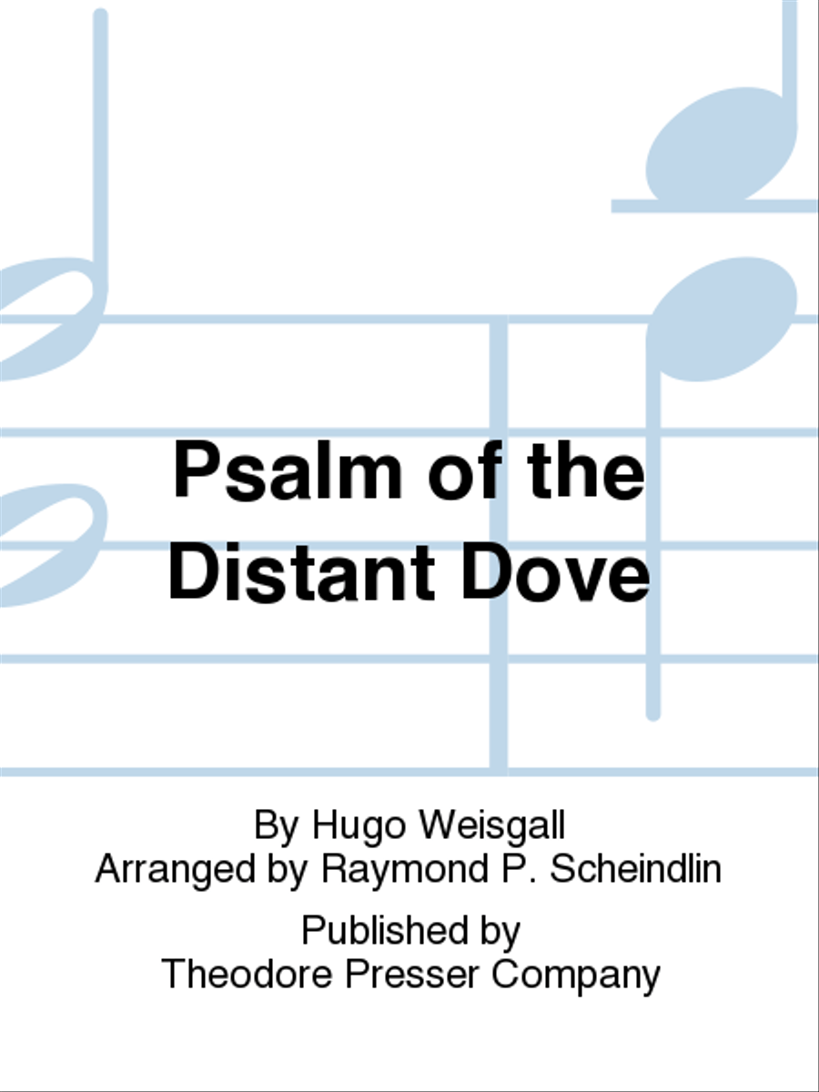 Psalm of the Distant Dove Chamber Music scores gallery preview page 1