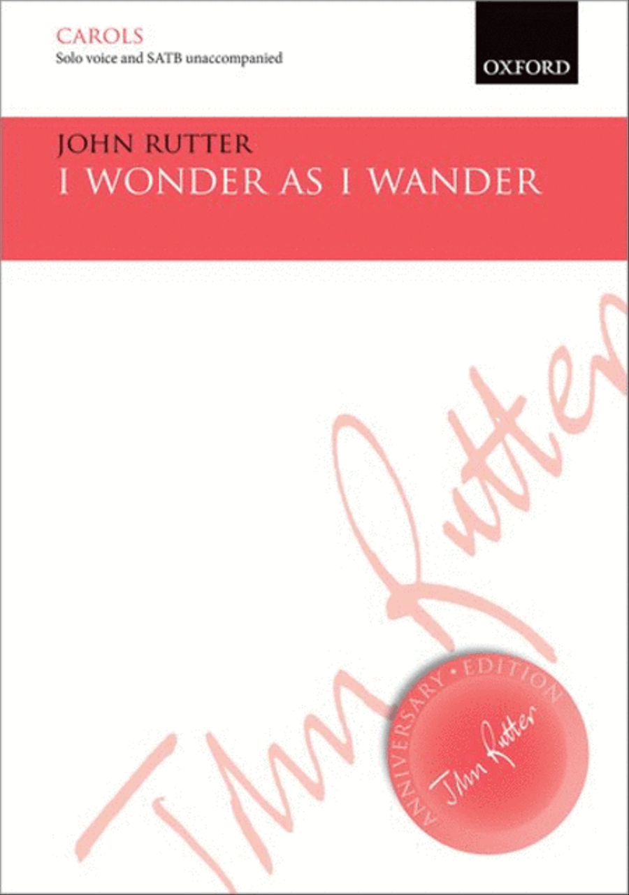 I wonder as I wander 4-Part scores gallery preview page 1