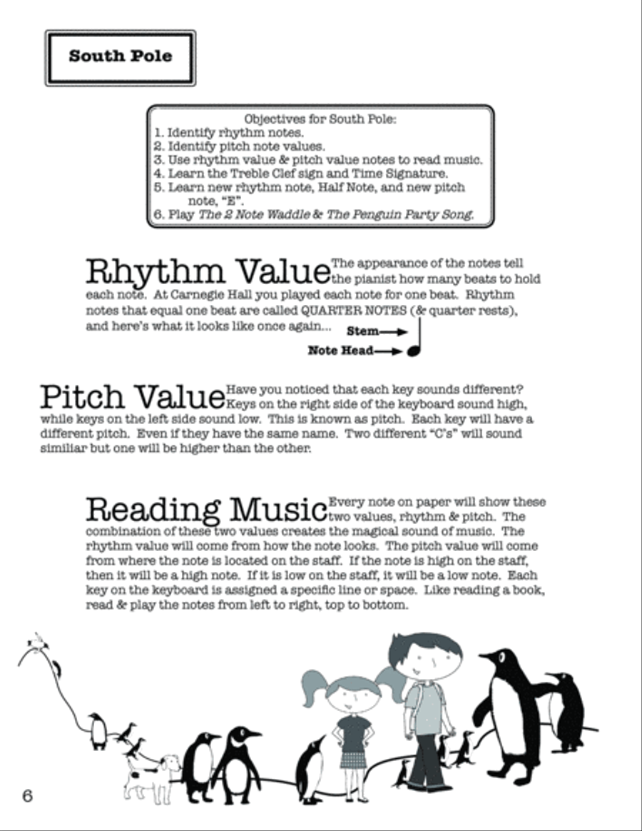 Easy Piano for Kids Piano Method scores gallery preview page 6
