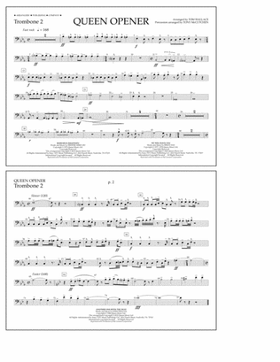 Queen Opener - Trombone 2