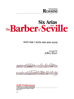 Six Arias from The Barber of Seville for C Flute and Alto Flute