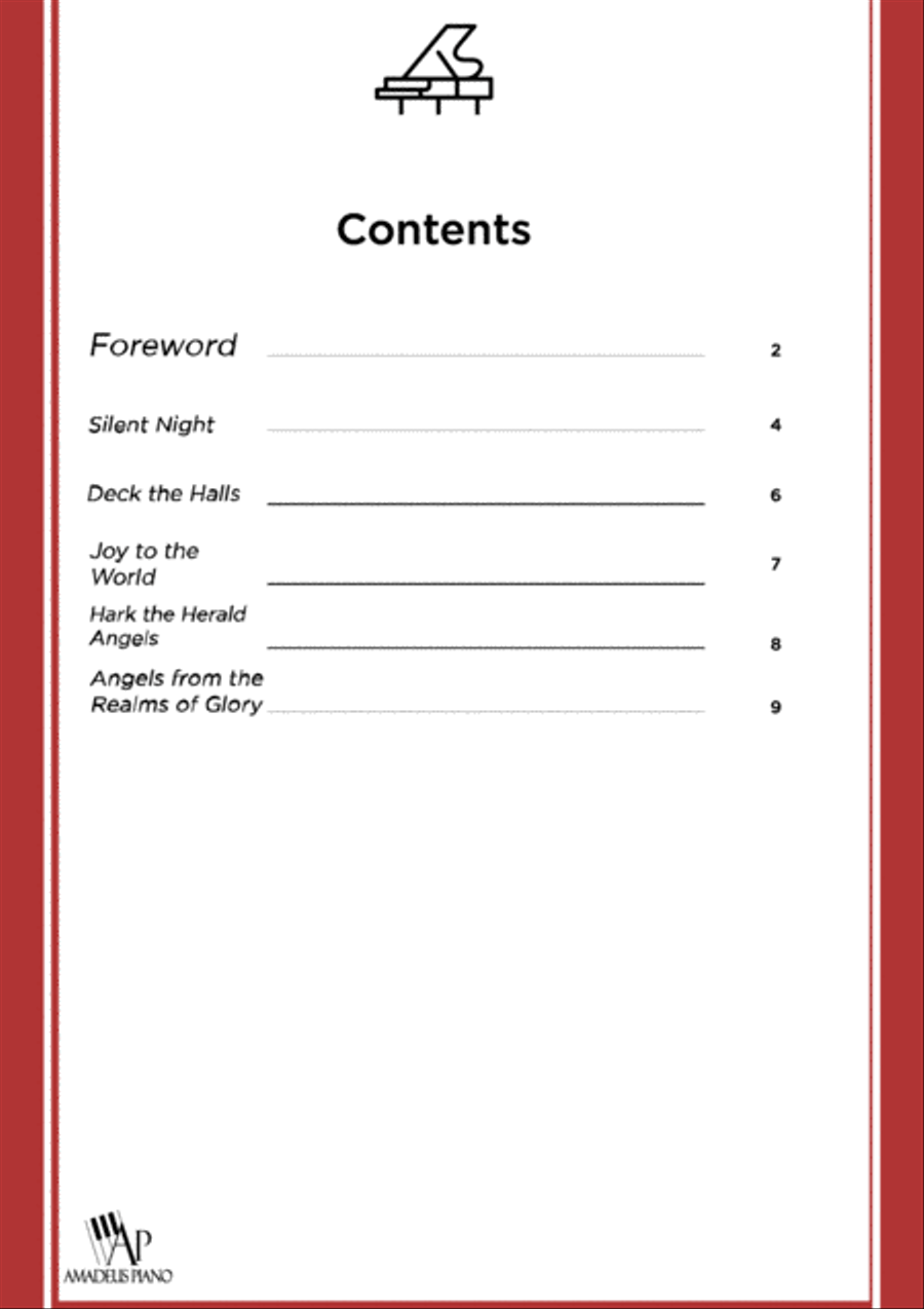 Ekome Christmas in Accra Easy Piano scores gallery preview page 3