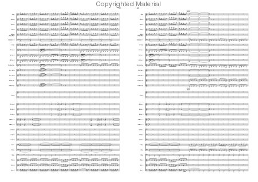 Brabantia Aeterna Concert Band scores gallery preview page 30