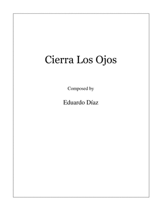 Book cover for Cierra Los Ojos