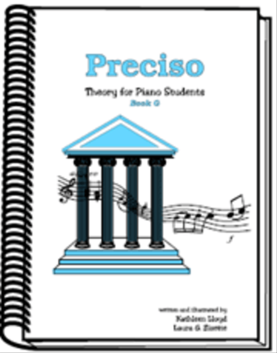 Theory Gymnastics for Teens & Adults: Preciso Piano Method scores gallery preview page 1