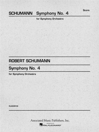 Book cover for Symphony No. 4 in D minor, Op. 120