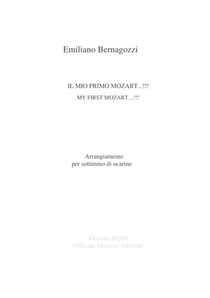 Book cover for Il mio primo Mozart per Ocarina