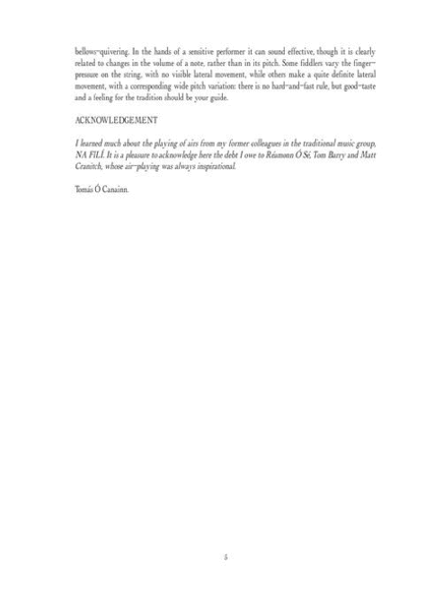 Traditional Slow Airs of Ireland Tin Whistle scores gallery preview page 5