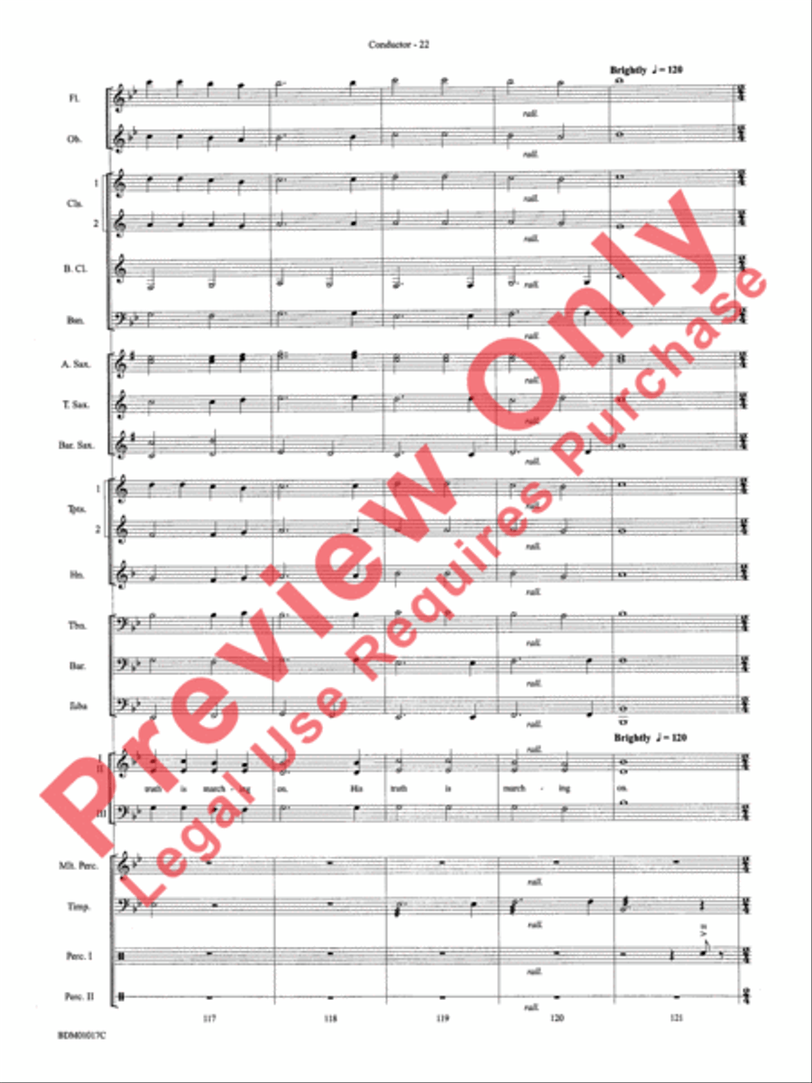 An American Celebration Concert Band scores gallery preview page 25