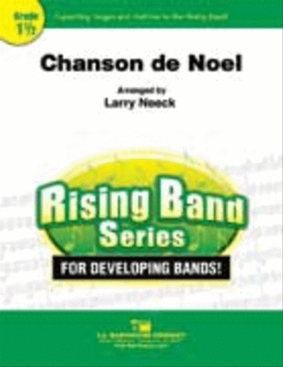 Chanson de Noel Chanson de Noel Concert Band scores gallery preview page 1