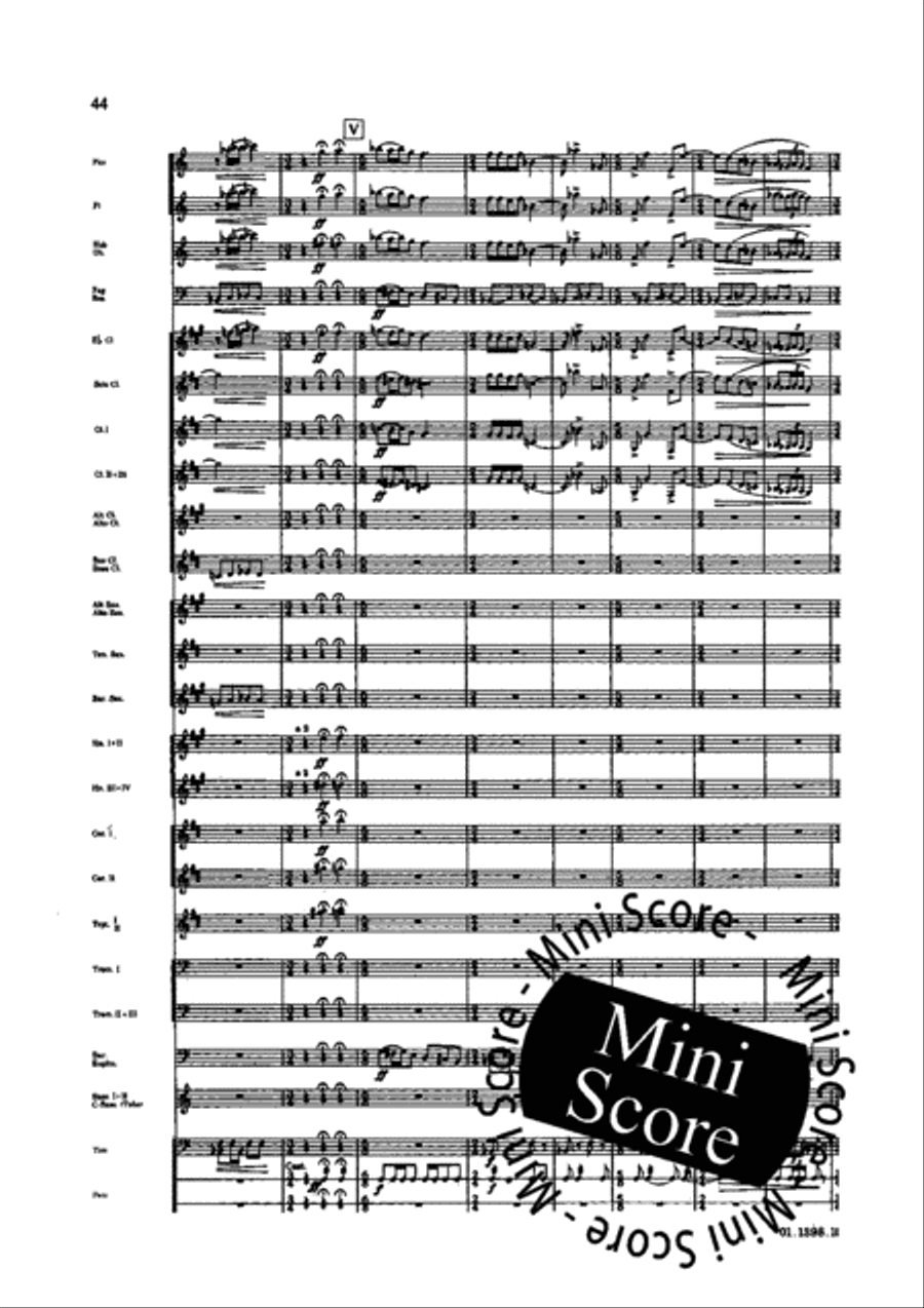 Eufonie Concert Band scores gallery preview page 46