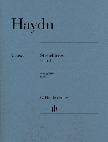 Franz Joseph Haydn: String trios volume I