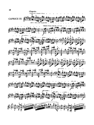 Paganini: Twenty-Four Caprices, Op. 1 No. 9