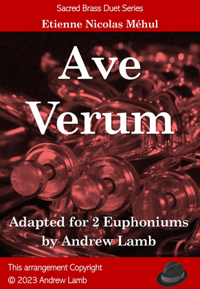 Ave Verum (arr. for 2 Euphoniums)