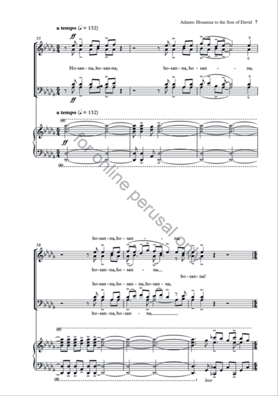 The Oxford Book of Choral Music by Black Composers 4-Part scores gallery preview page 12