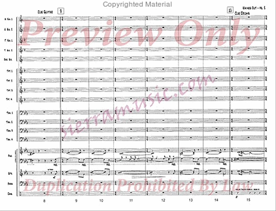 I Worship You Jazz Ensemble scores gallery preview page 3