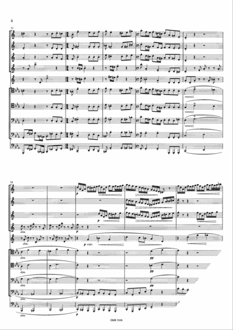 Sonata Praeclassica Brass Ensemble scores gallery preview page 4