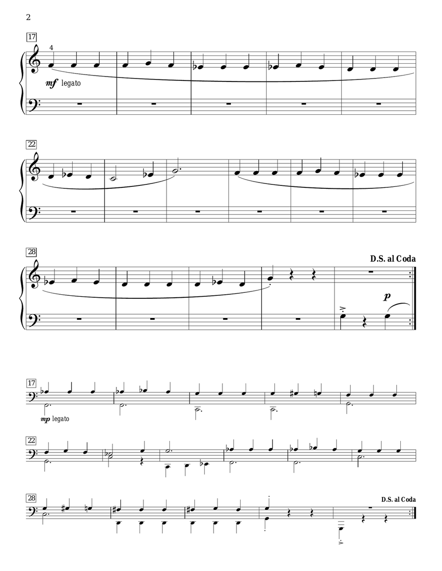 The Perceptive Detective The Perceptive Detective Piano Method scores gallery preview page 2