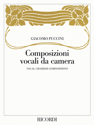 Book cover for Vocal Chamber Compositions