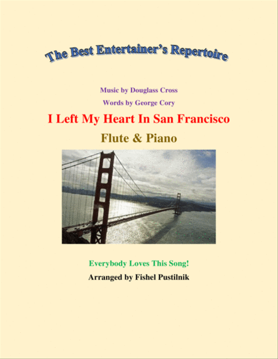 I Left My Heart In San Francisco Flute Solo scores gallery preview page 1