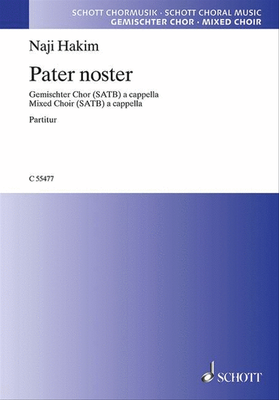 Pater noster 4-Part scores gallery preview page 1