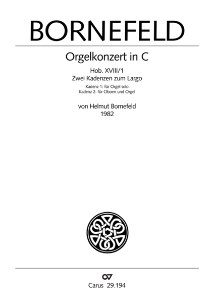 Orgelkonzert in C