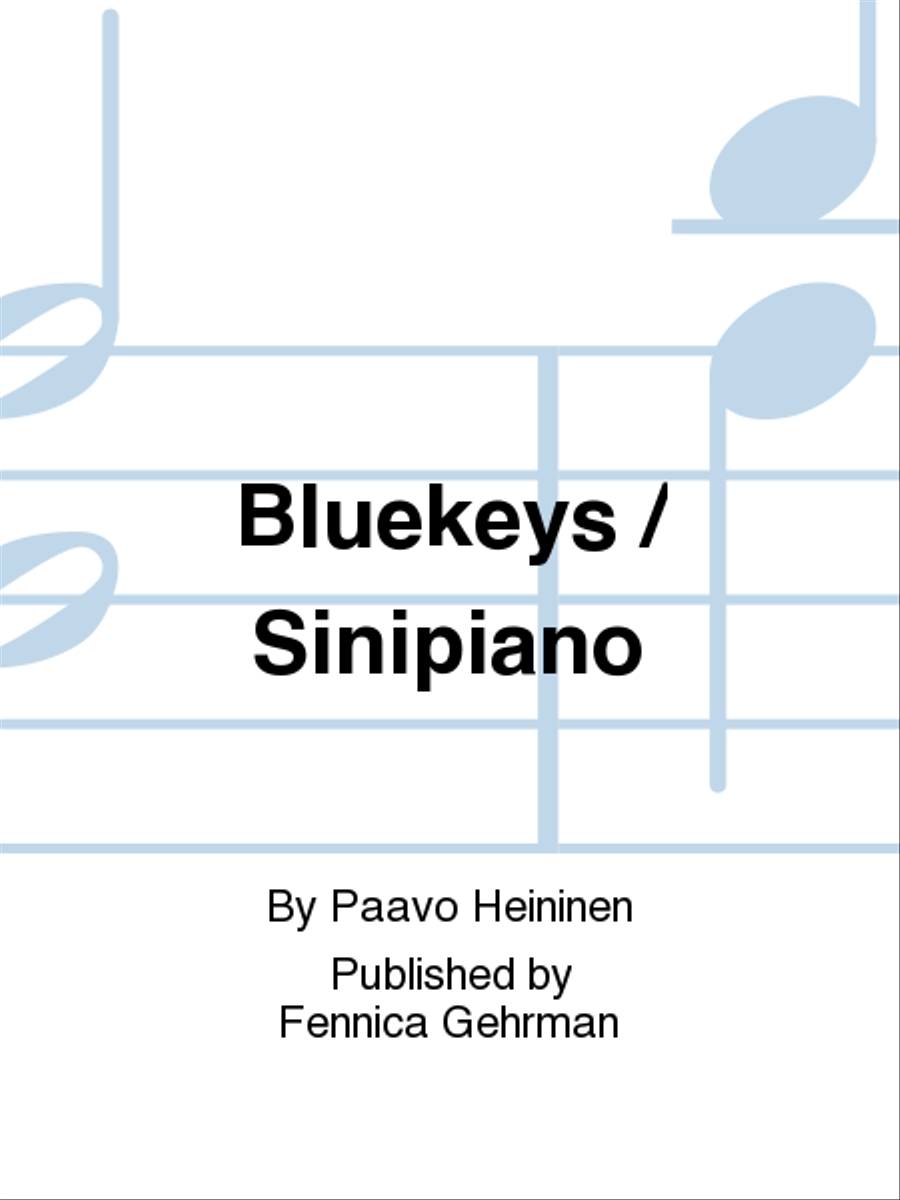 Bluekeys / Sinipiano Piano Solo scores gallery preview page 1