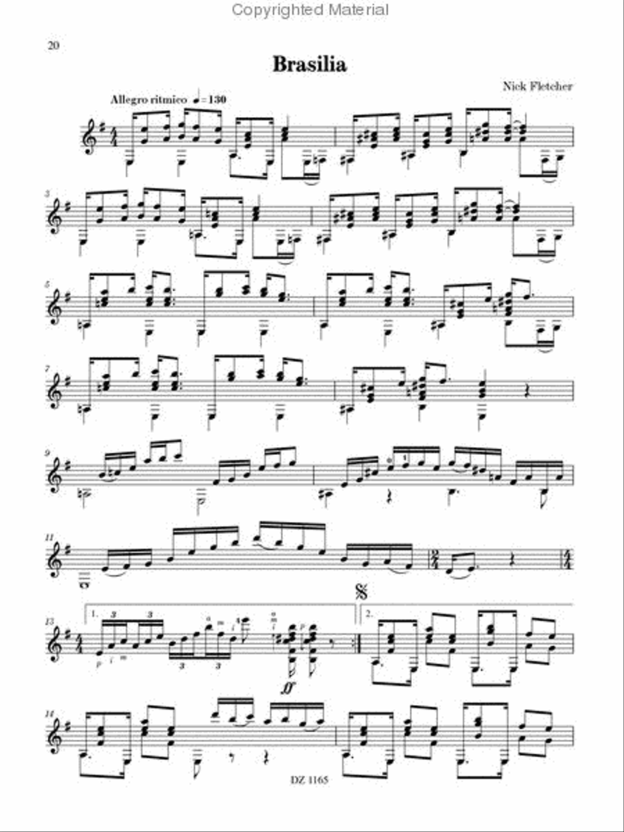 Guitar Works, vol. 2 Classical Guitar scores gallery preview page 2